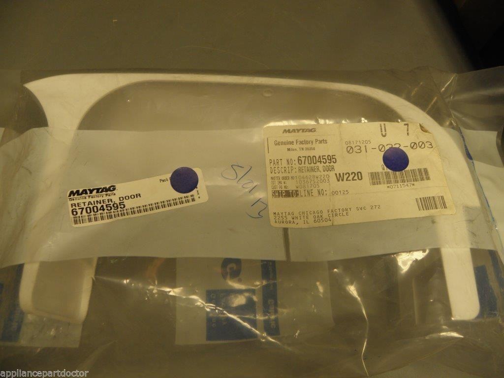 Jenn Air Maytag Refrigerator 67004595 Door Retainer NEW IN BOX Jenn Air Maytag Refrigerator 67004595 Door Retainer NEW IN BOX
